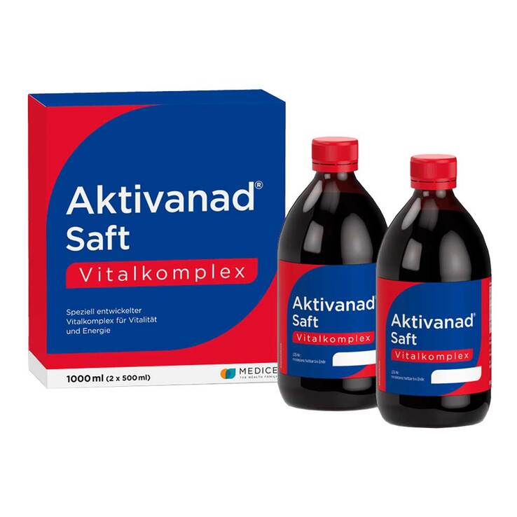 Aktivanad Saft, 2X500 ml