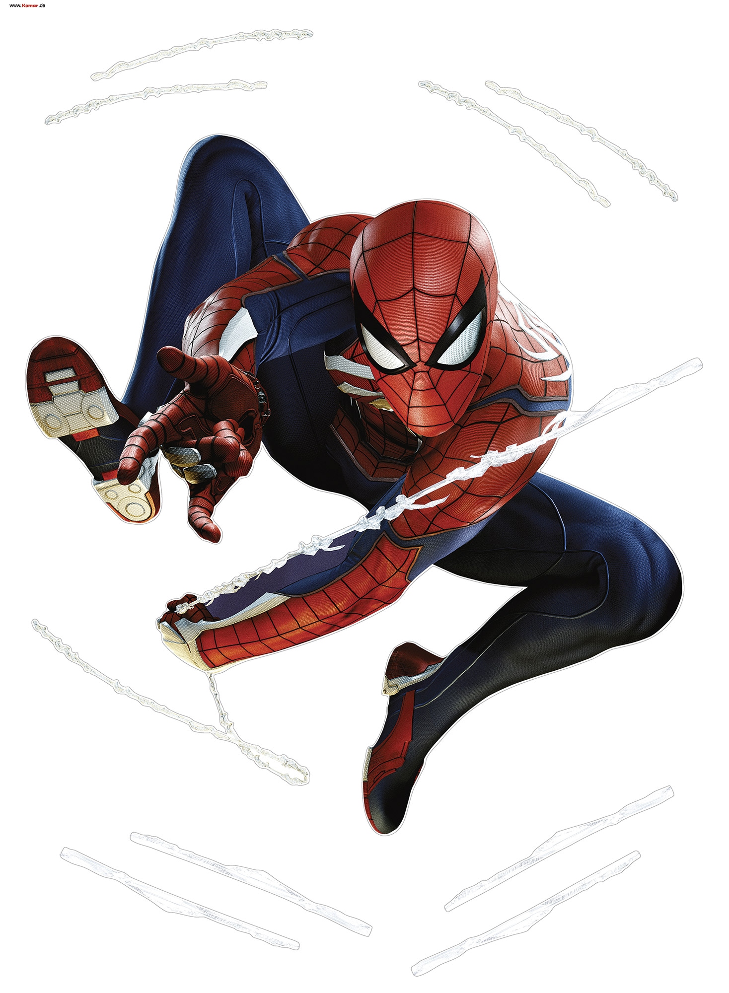 Komar Wandtattoo »Marvel Spider-Man Night« 50 x 70 cm (Breite x Höhe) - Kinderzimmer, Wandsticker