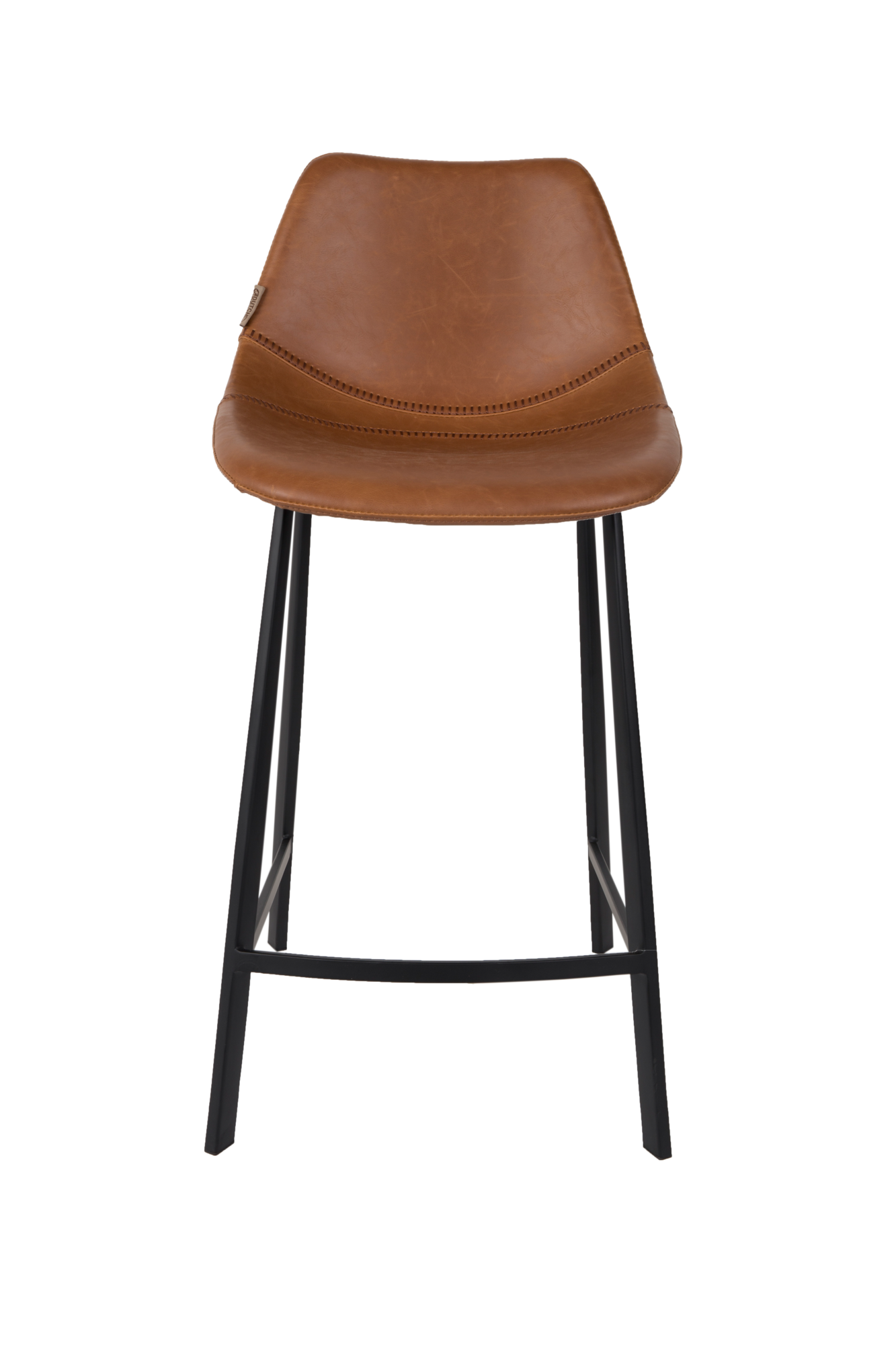 Barkruk Franky (zithoogte 65 cm) Bruin - set van 2
