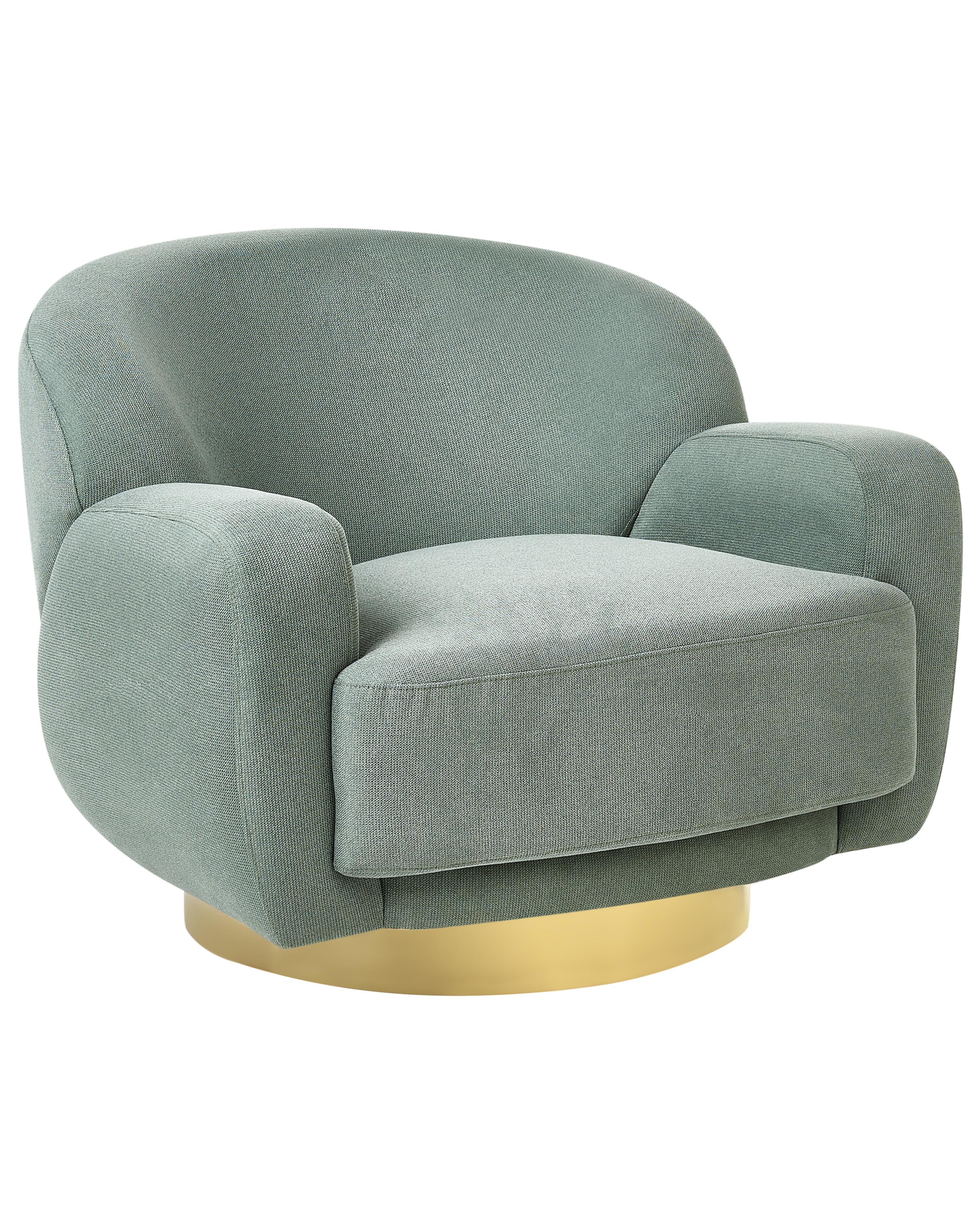 Fauteuil LEJRE Stof Lichtgroen