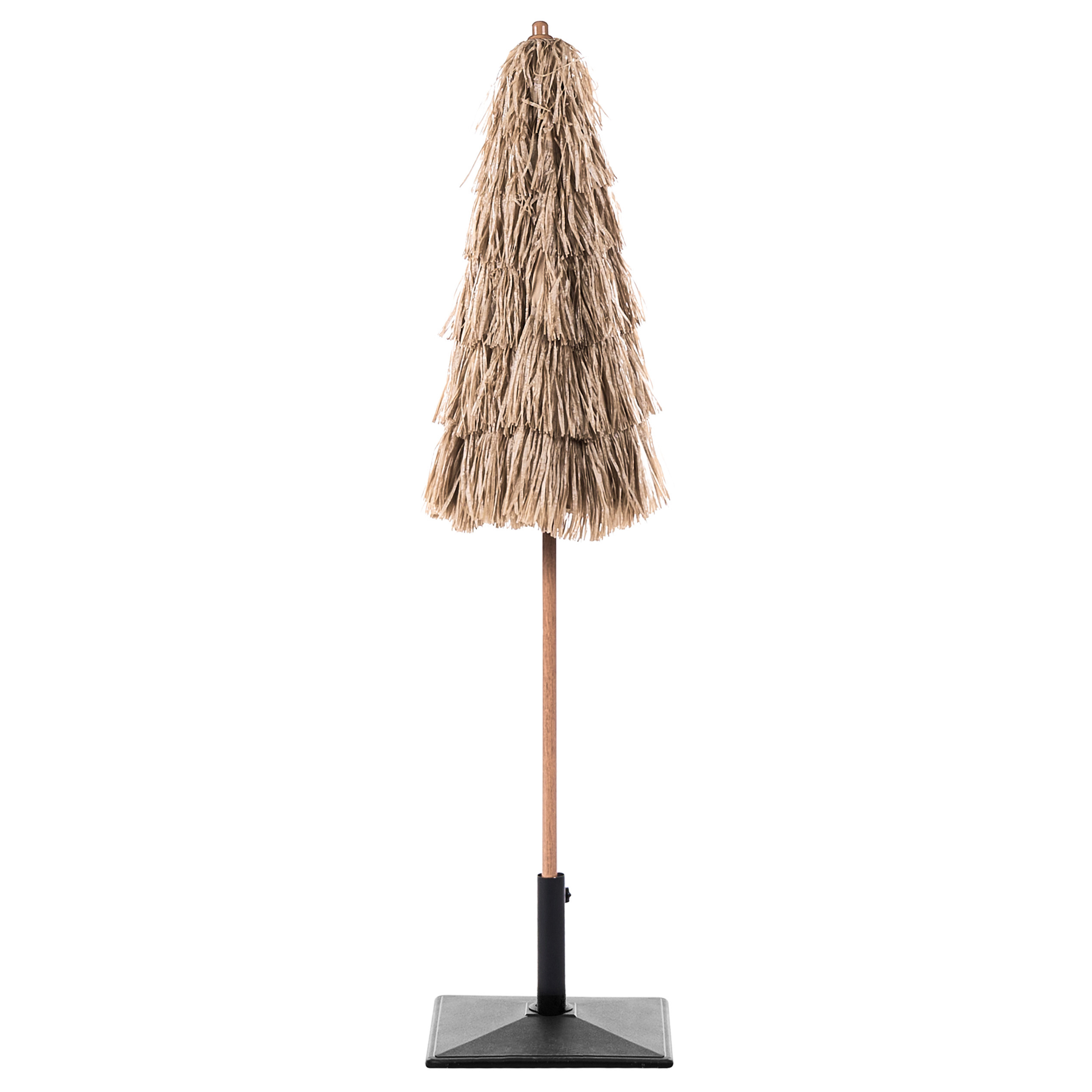 Beliani - CIVETTA - Tuinparasol - Naturel - 175 cm - Polyester