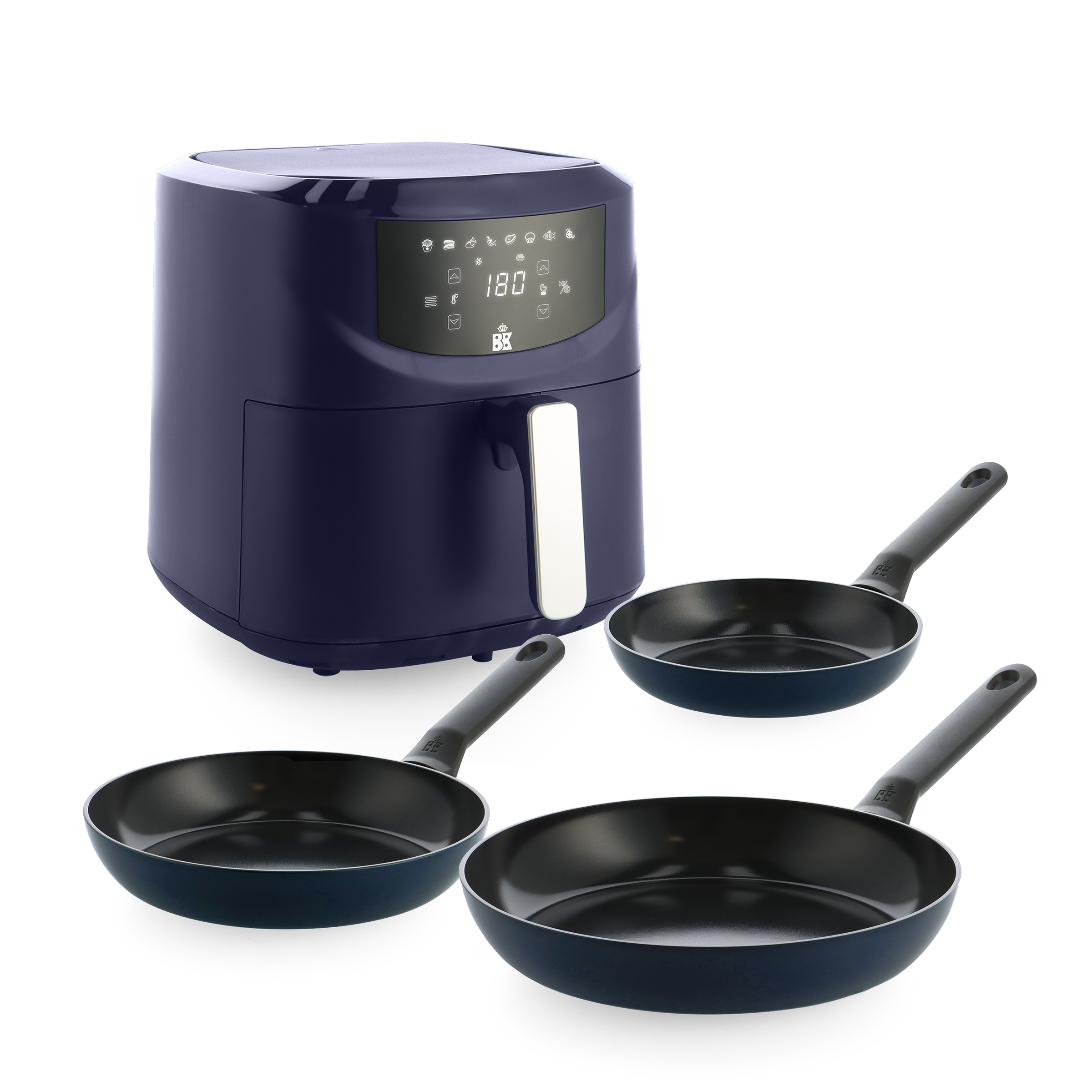 Enjoy Oxford Blue   Air Fryer 4-delige set