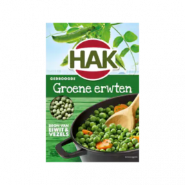 Hak Gedroogde groene erwten