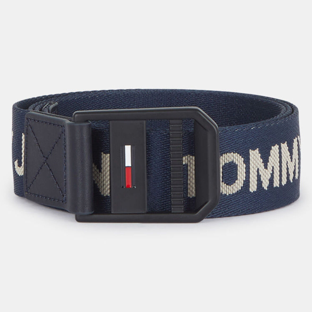 Tommy Jeans Ceinture Toile Logo bleu marine