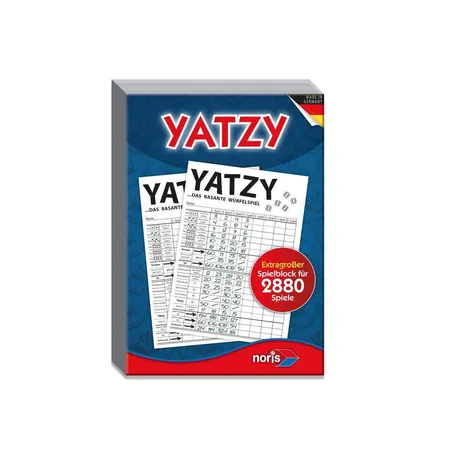Noris Spiele Yatzy extra großer Spielblock