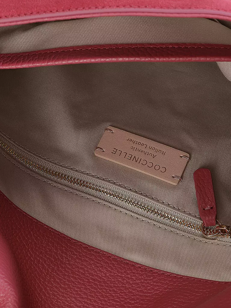 COCCINELLE Ledertasche - Henkeltasche LIYA SUEDE pink