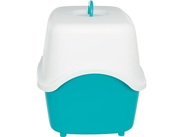 Trixie Vico kattetoilet, 40x40x56 cm, turkis/creme