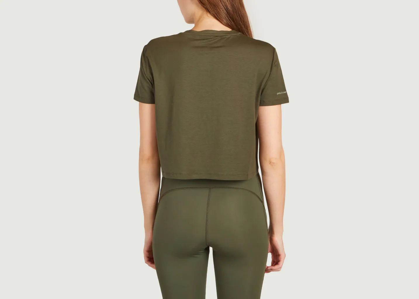 Crop Top Smooth Operator Circle Sportswear