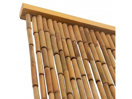 Rideau de porte Bambou bambou marron 90 x 90 x 200 cm DEC022172