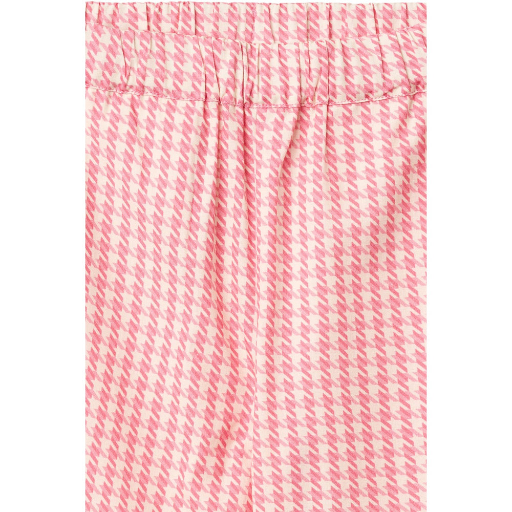 Køb COPENHAGEN COLORS Pink Houndstooth Mini Houndstooth Bukser