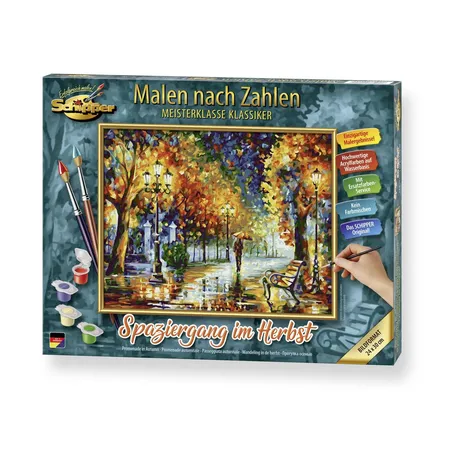 Schipper Malen nach Zahlen - Spaziergang im Herbst