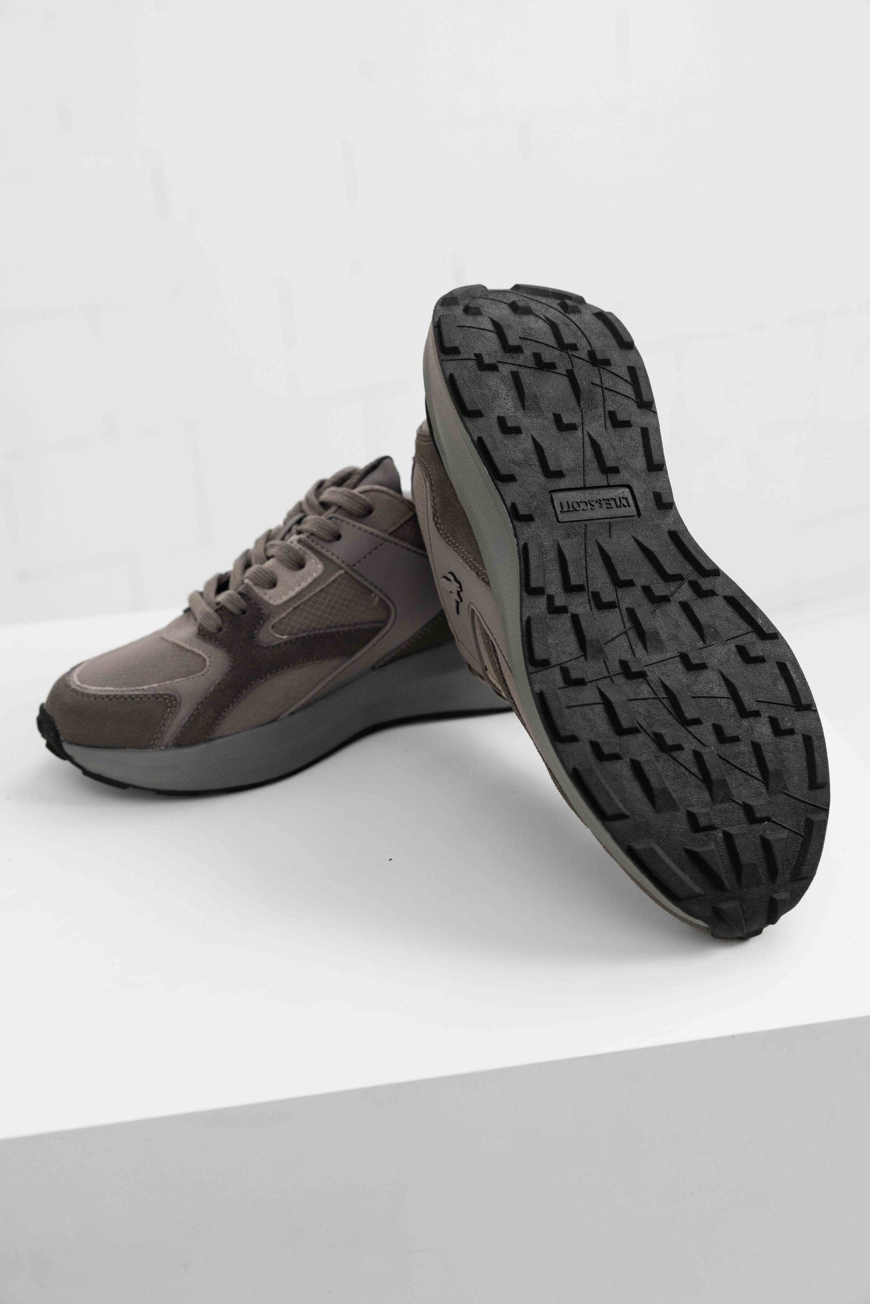 Lyle & Scott Craig Sneakers Heren Grijs