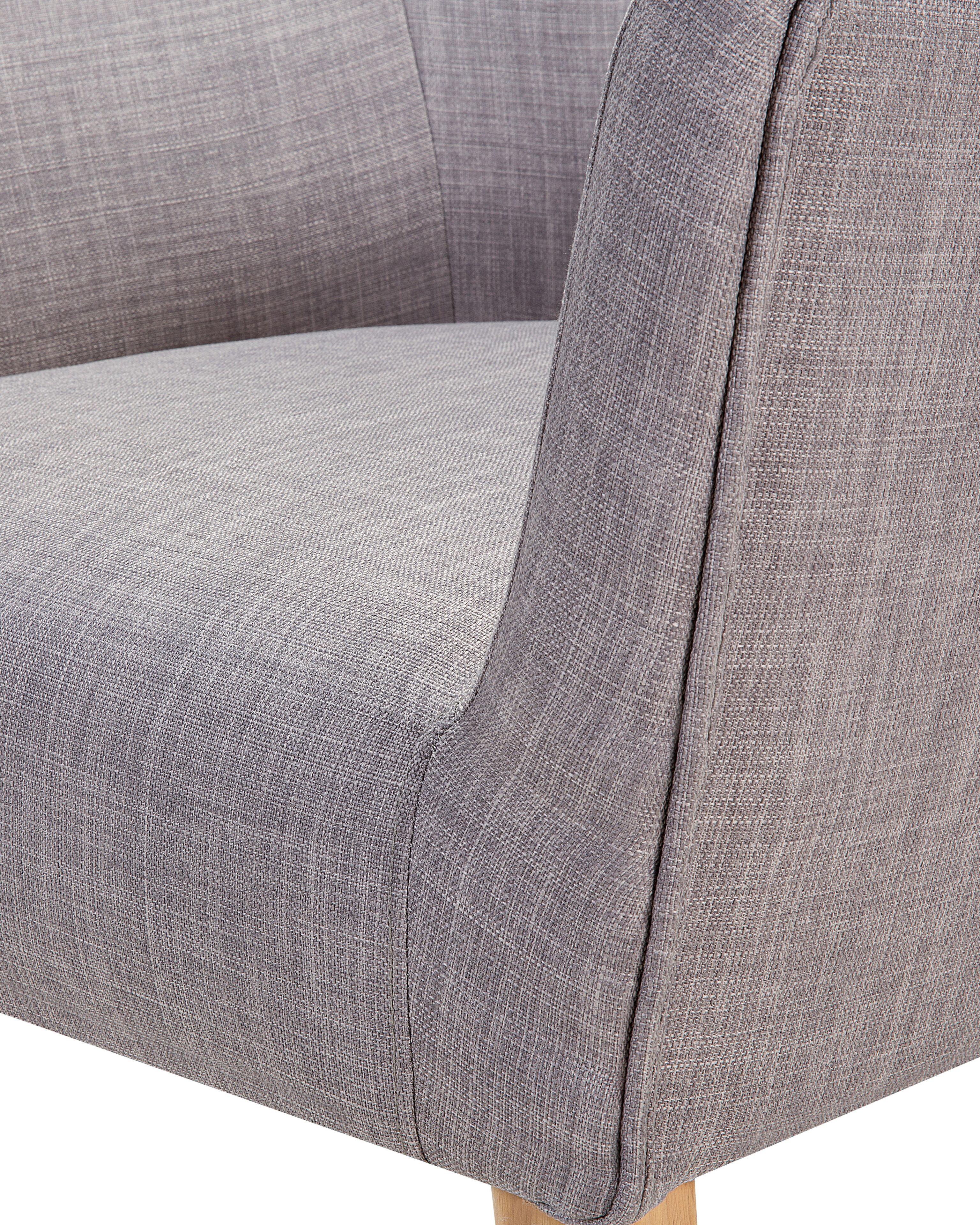 Fauteuil ANGEN Stof Lichtgrijs