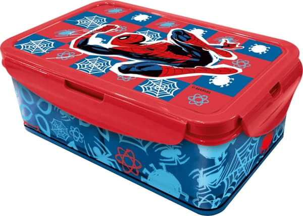 STOR Matboks med uttagbare rom - Spider-Man (088808737-74745)