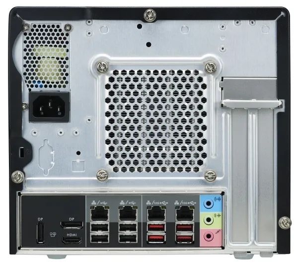 Shuttle XPC cube SW580R8 - Barebone - mini PC LGA1200 sokkel - Intel W580 - uden CPU - RAM 0 GB - Gigabit Ethernet, 2.5 Gigabit Ethernet