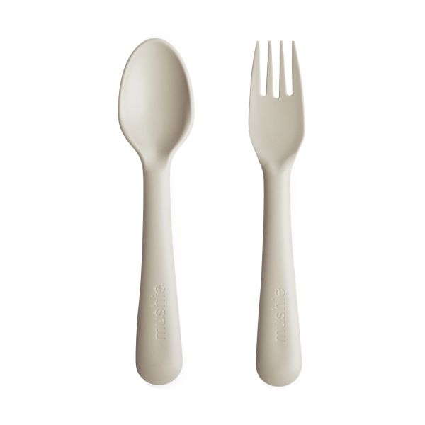 Mushie - Vork & Lepel - Sage