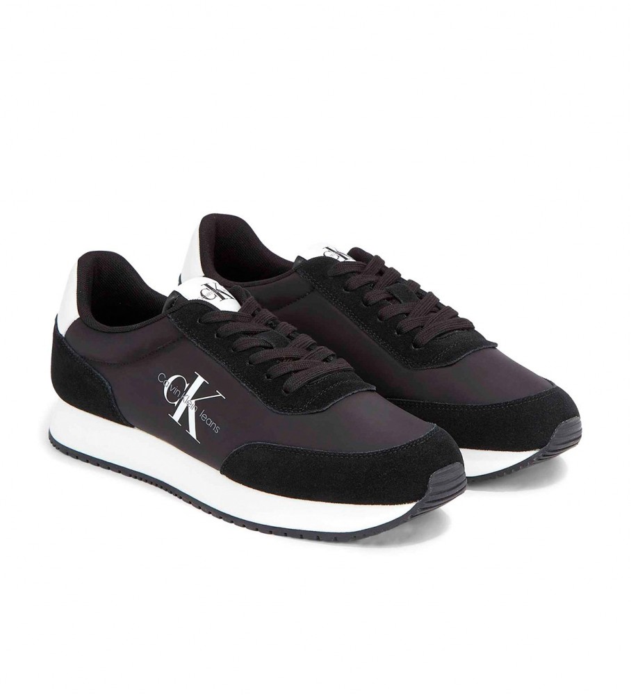 Tênis Calvin Klein Jeans Retro Runner e Macacão Su-Ny Preto