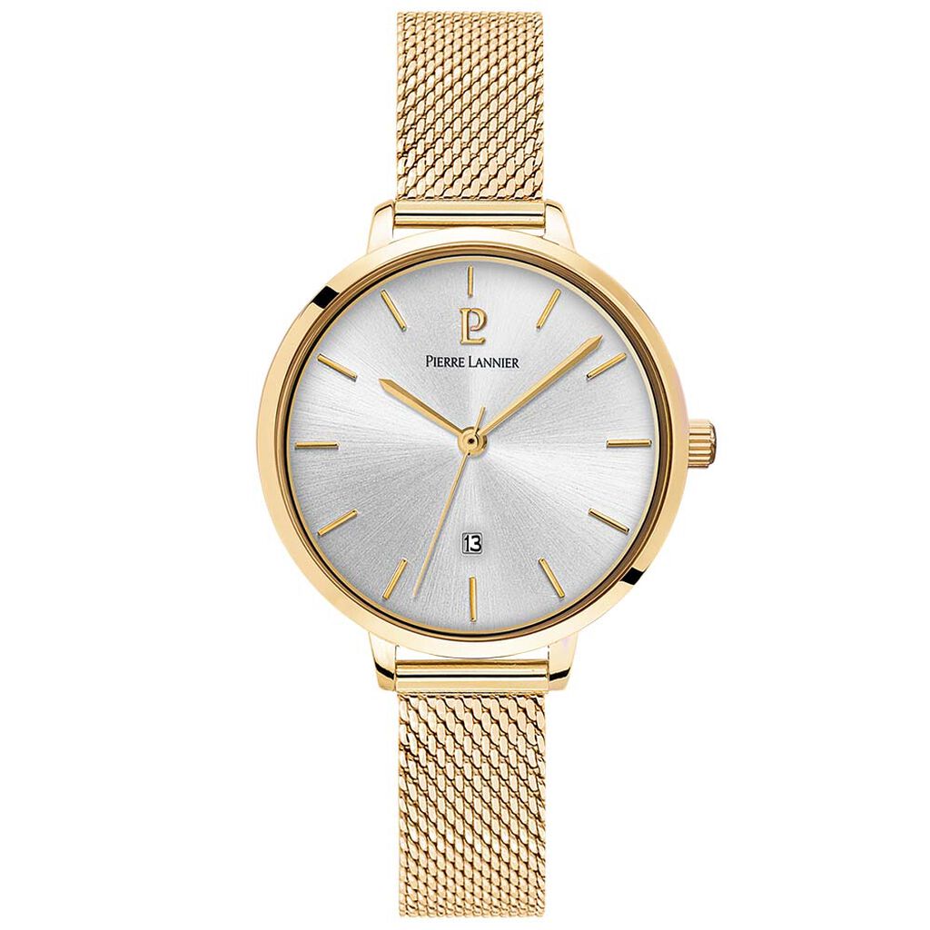 Montre Pierre Lannier Echo Argenté