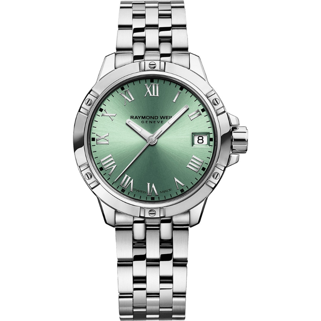 Raymond Weil Tango Classic Silbrig / Grün Ø 30mm