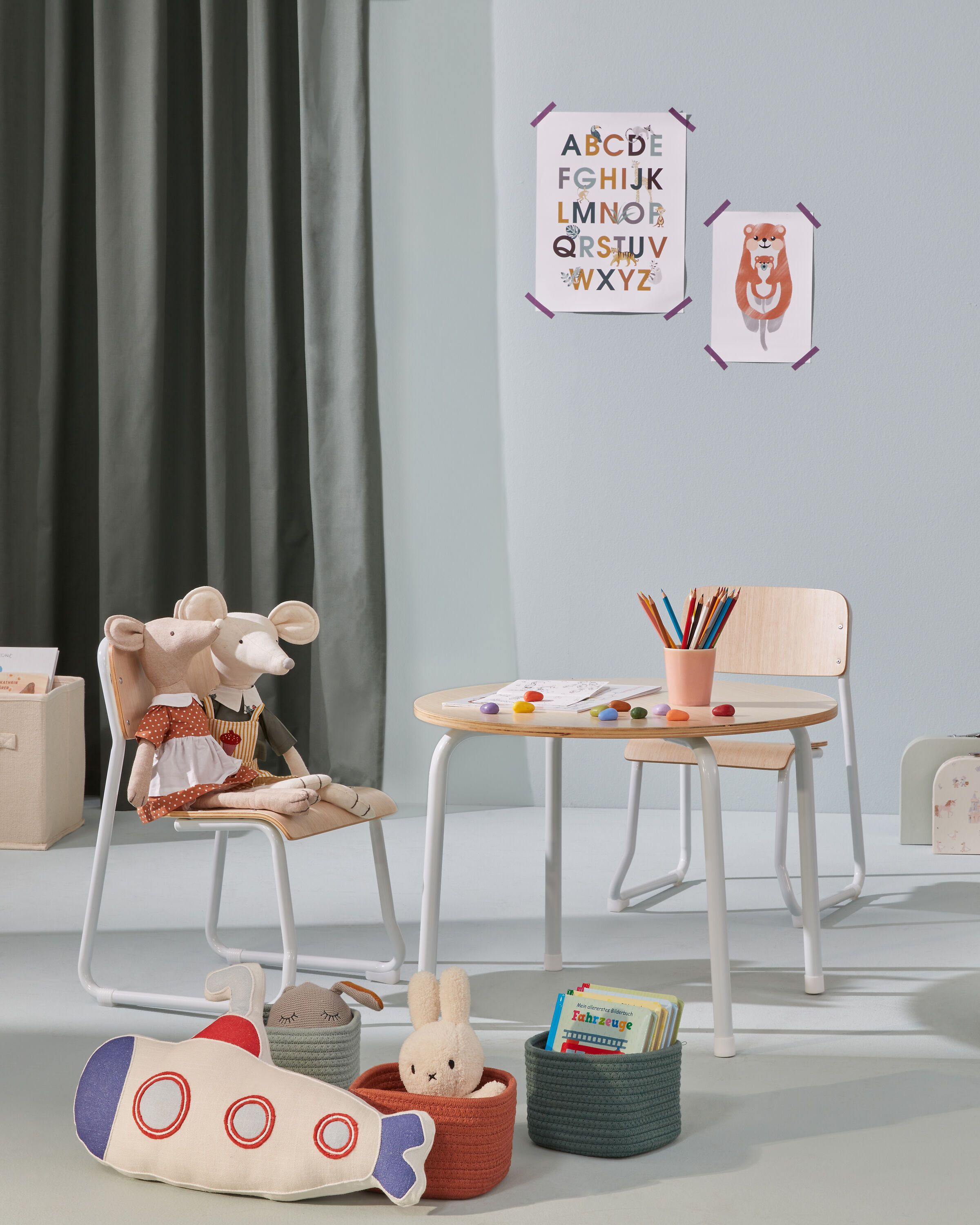 ALMIRA Stofftier - Multicolor / B: 10.0 cm x H: 58.0 cm