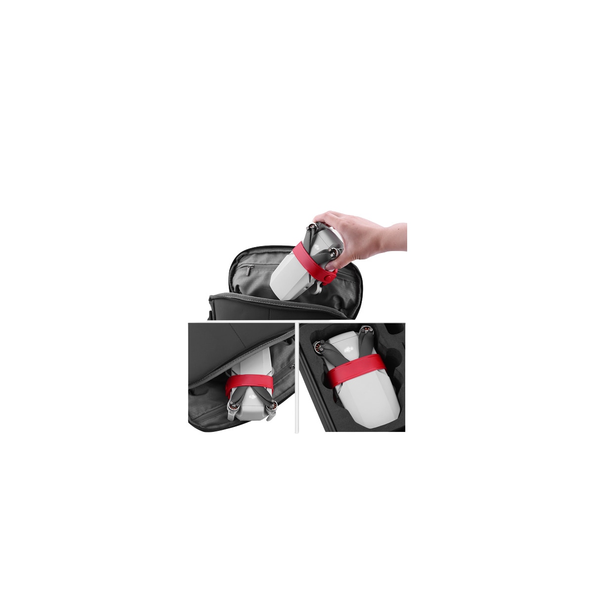 Propellholder drone propell stabilisator Rød
