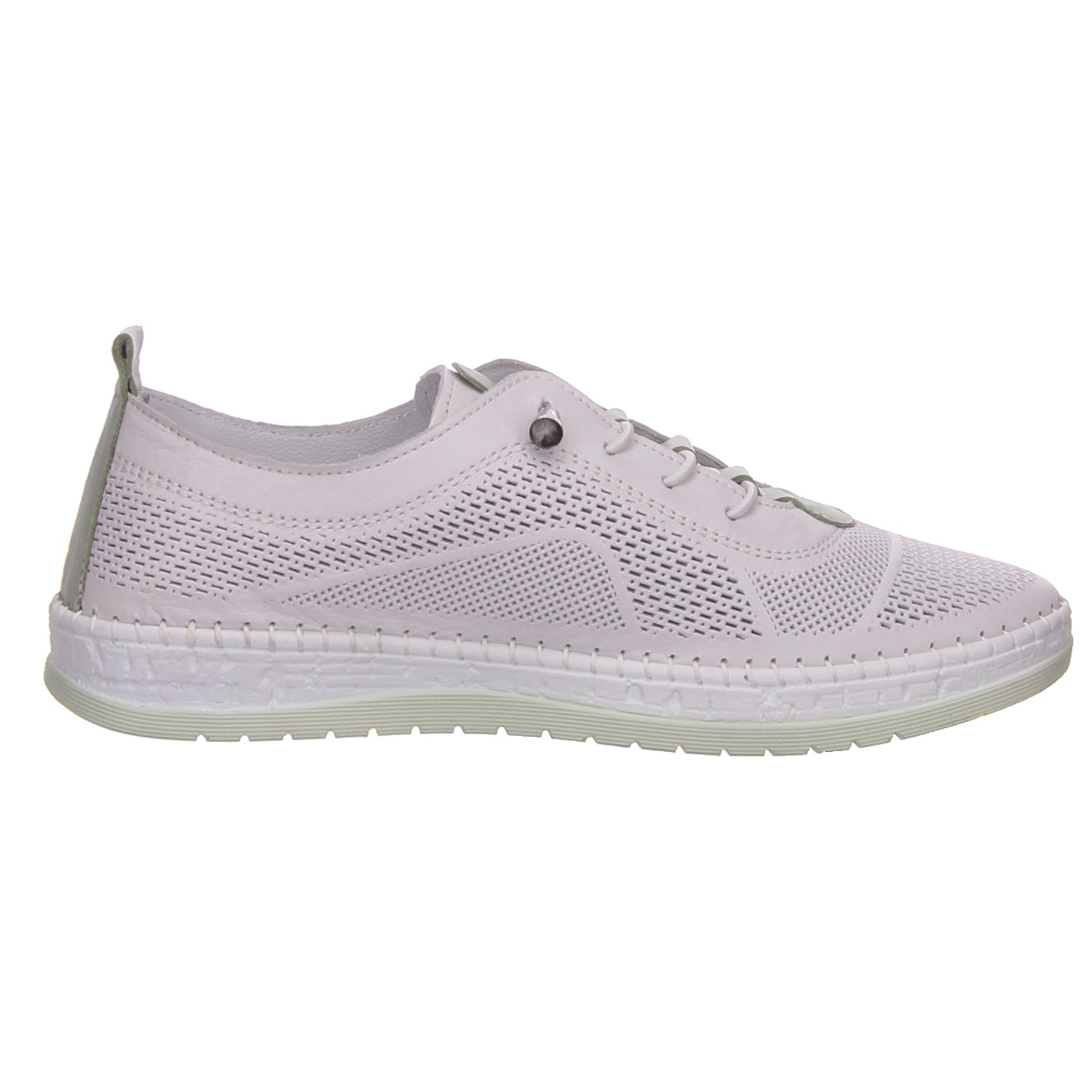 elbandi Slipper weiß weiss/weiss kombi