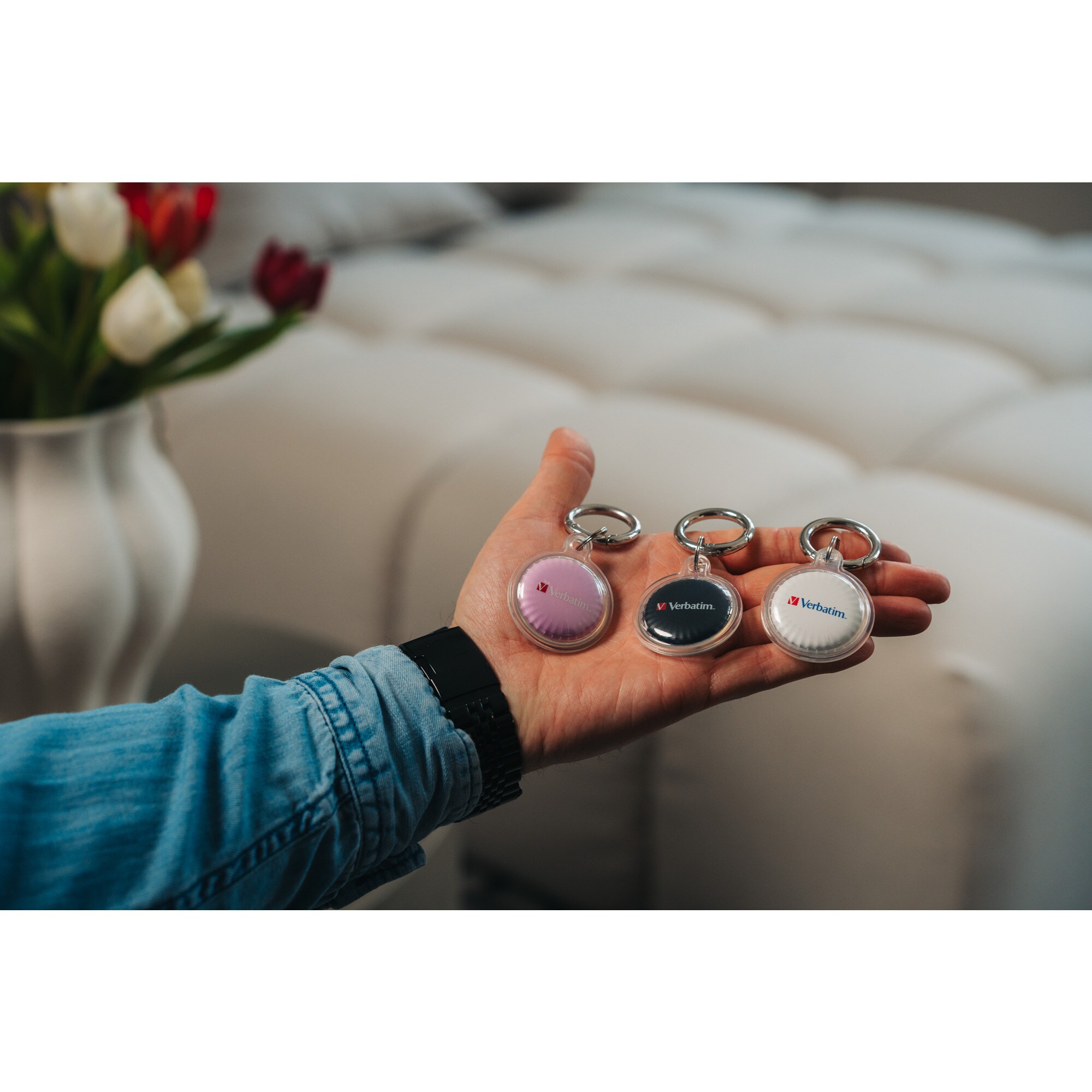 Verbatim Ortungstracker My Finder Coin Bluetooth Tracker
