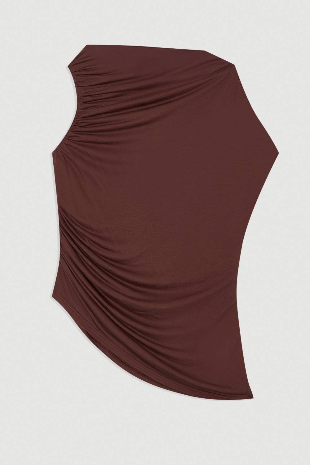 KarenMillen Haut en Tencel à Détails Froncés