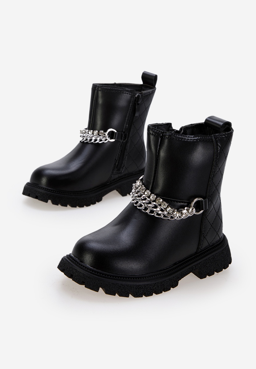 Bottines filles noires Nimes
