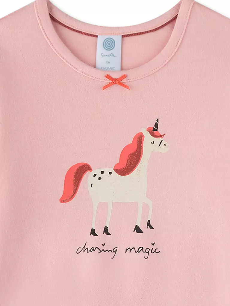 SANETTA Mädchen Pyjama rosa