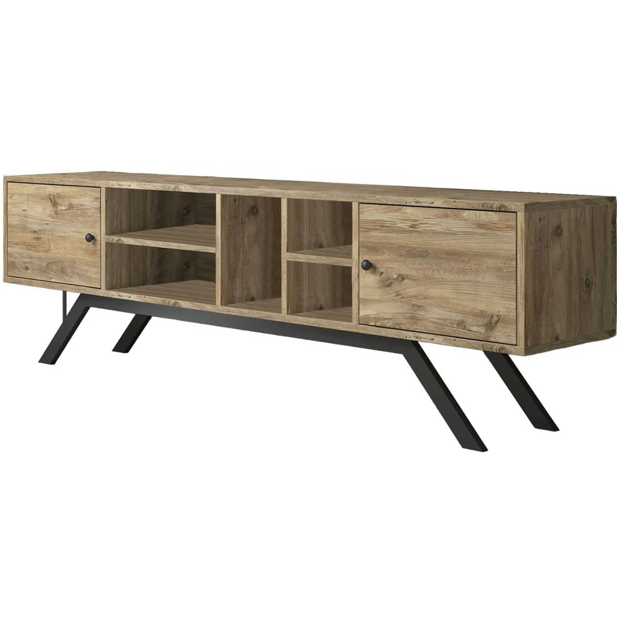Hanah Home Meuble TV Flinn Beige