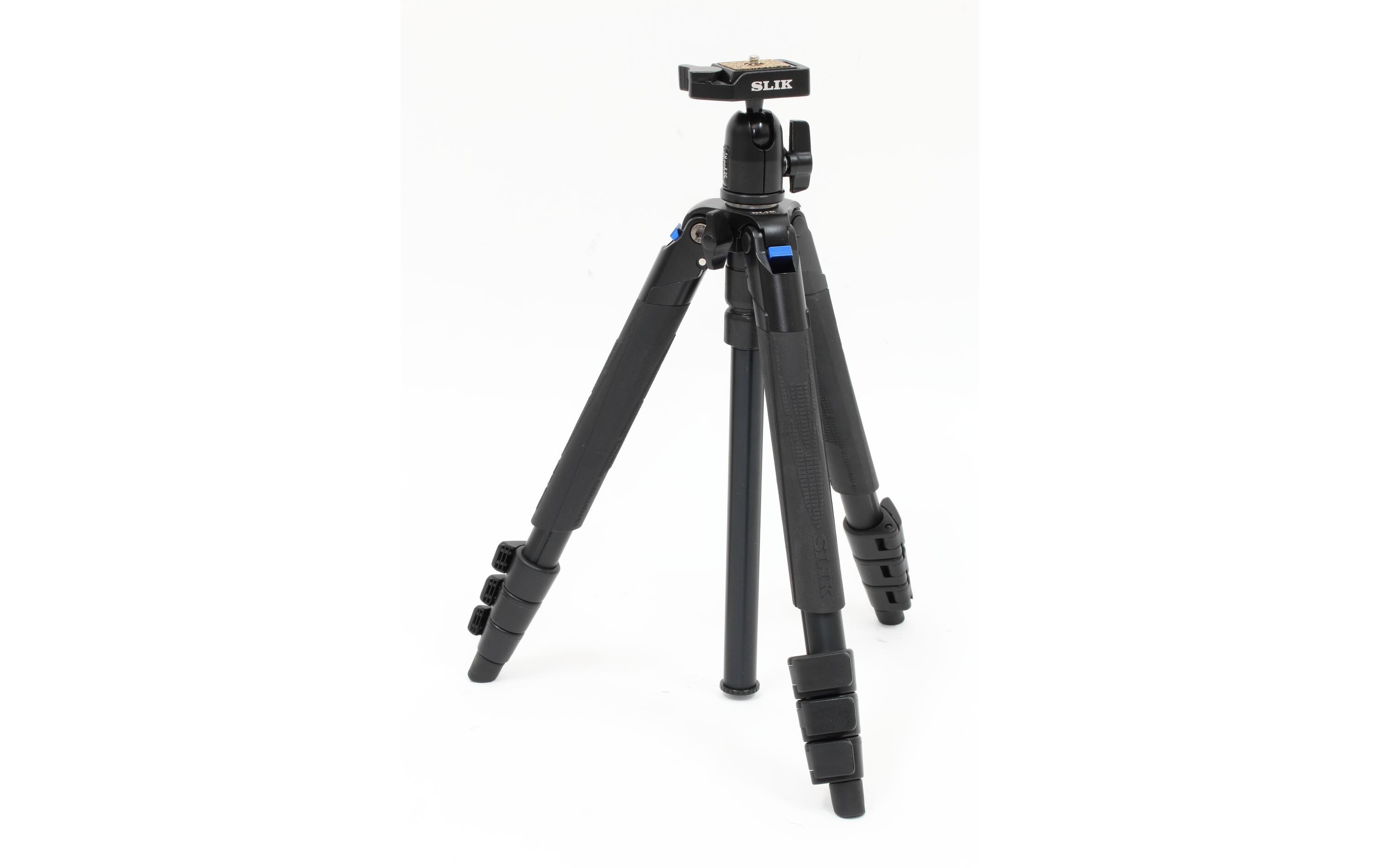 Reisestativ Sprint Mini III ohne Kopf<br>Robustes Aluminiumstativ ohne Kopf für Kameras bis zu 2 kg