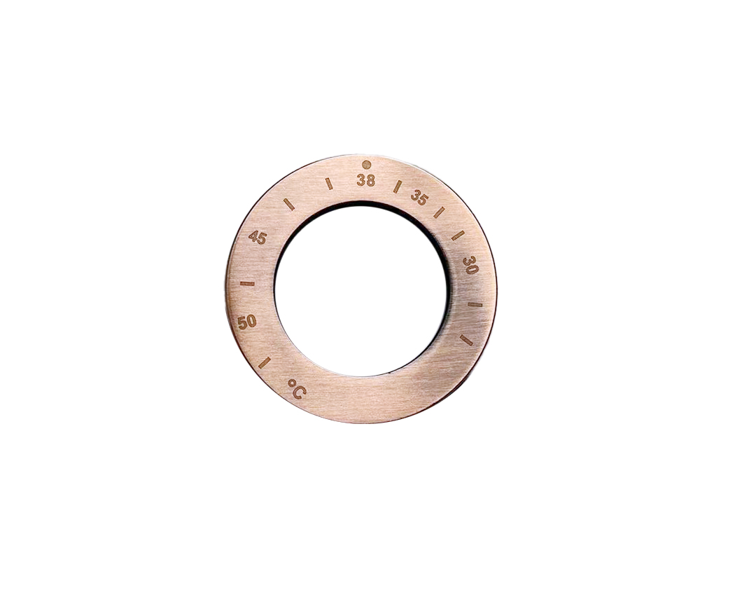 Saniclear Plus Copper Rozet temperatuurknop