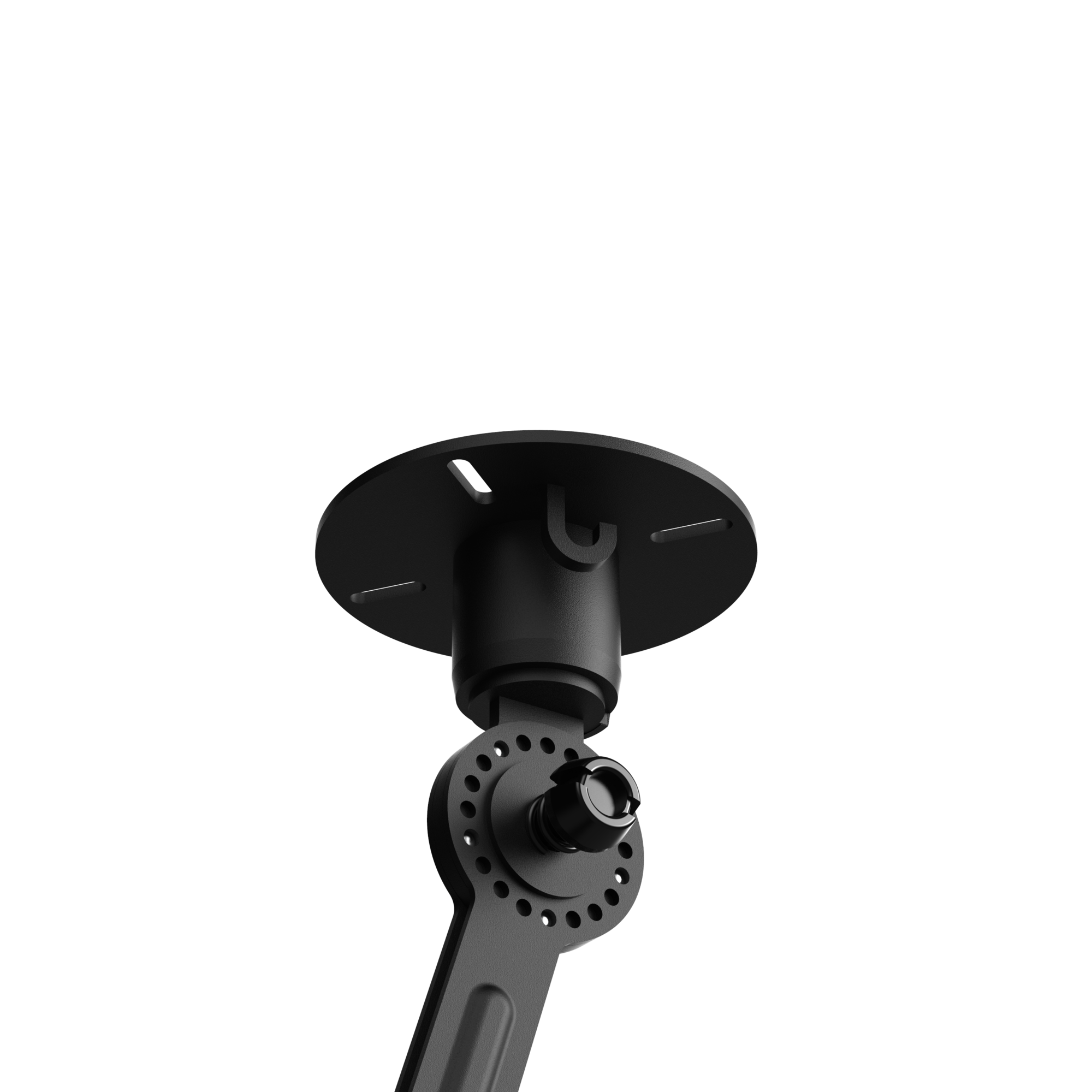 Plafondlamp Bolt 1 arm underfit pure white