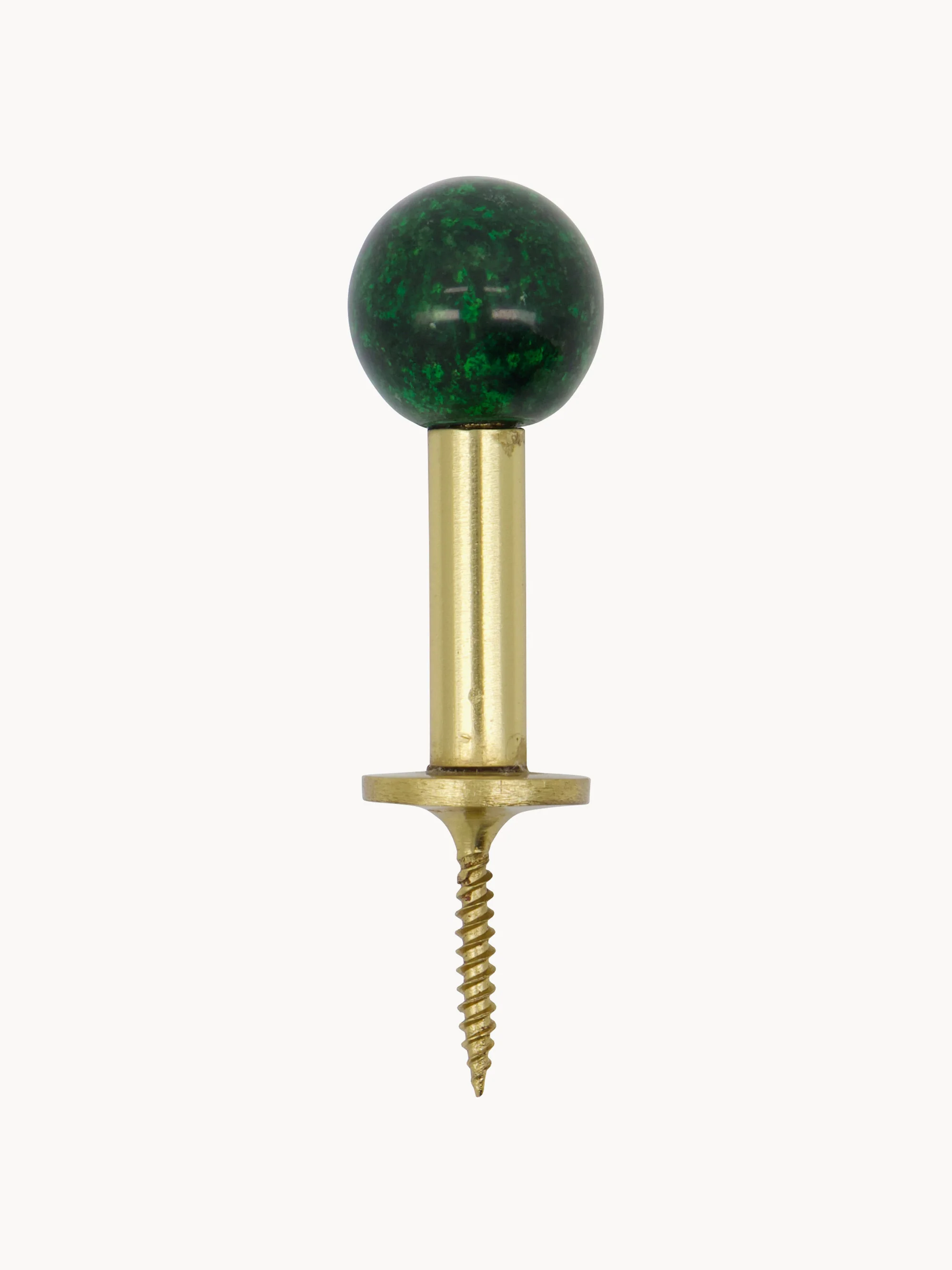 Handgemaakte metalen wandhaken Ball, 2-delig