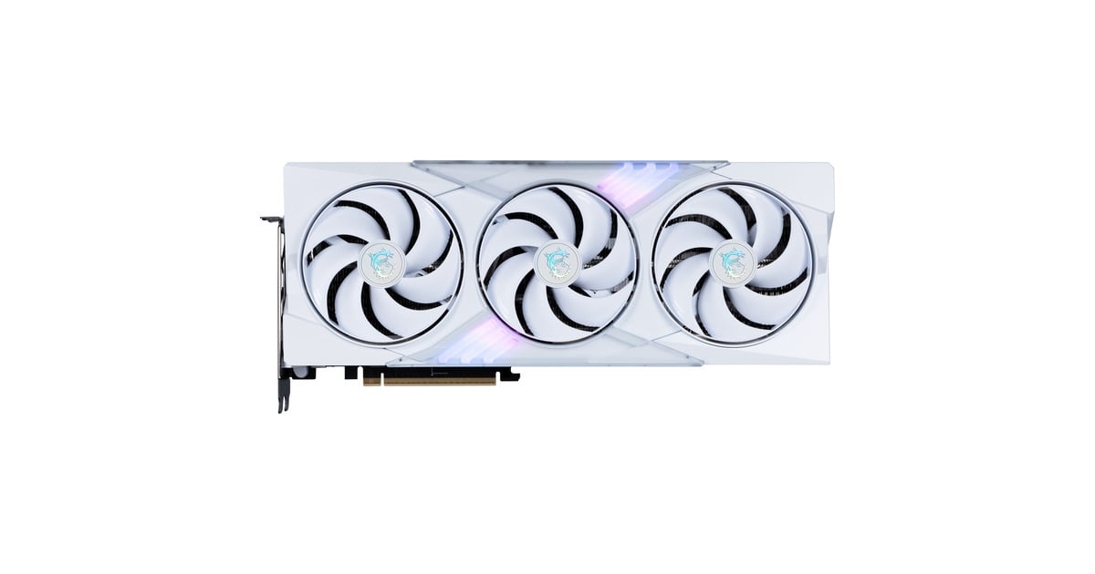 MSIGeForce RTX 5070 Ti GAMING TRIO OC WHITE grafische kaart  (Wit, 3x DisplayPort, 1x HDMI 2.1, DLSS 4)