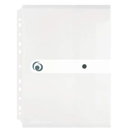 Herlitz Dokumententasche zum Abheften, DIN A4, transparent klar