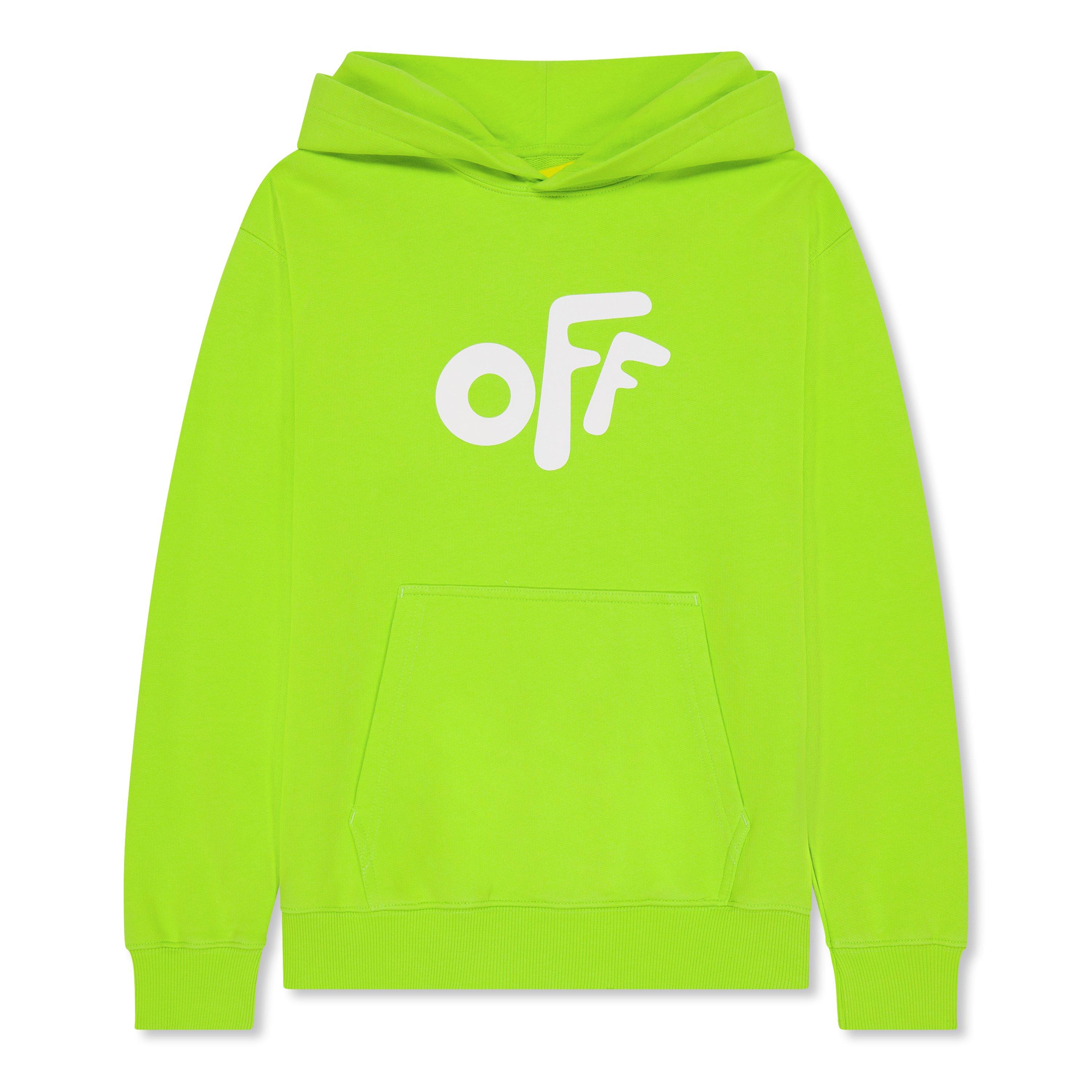 Off White Logo Hoodie Juniors