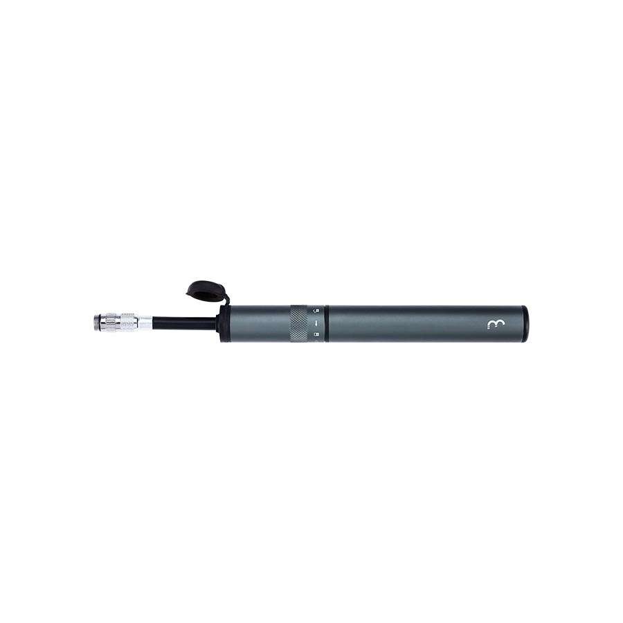 BBB Cycling Samurai Mini Fietspomp Telescopic 210mm Grijs