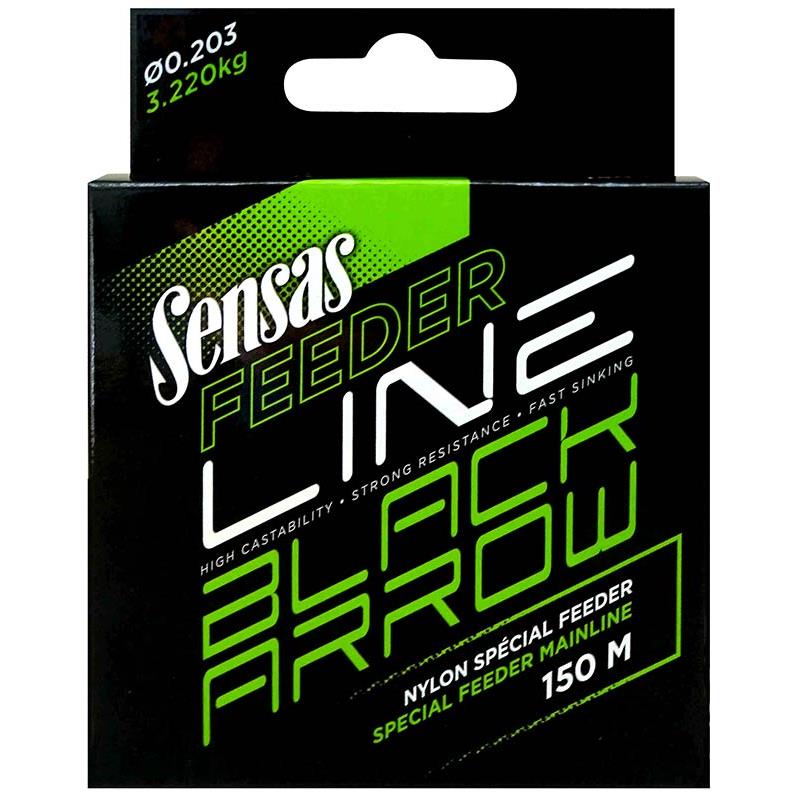 Nylon Sensas Feeder Black Arrow - 150M