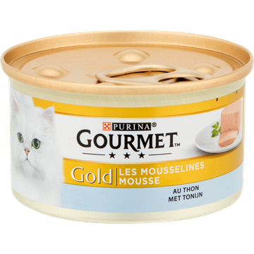 Gourmet Gold Mousse Kattenvoer nat met Tonijn