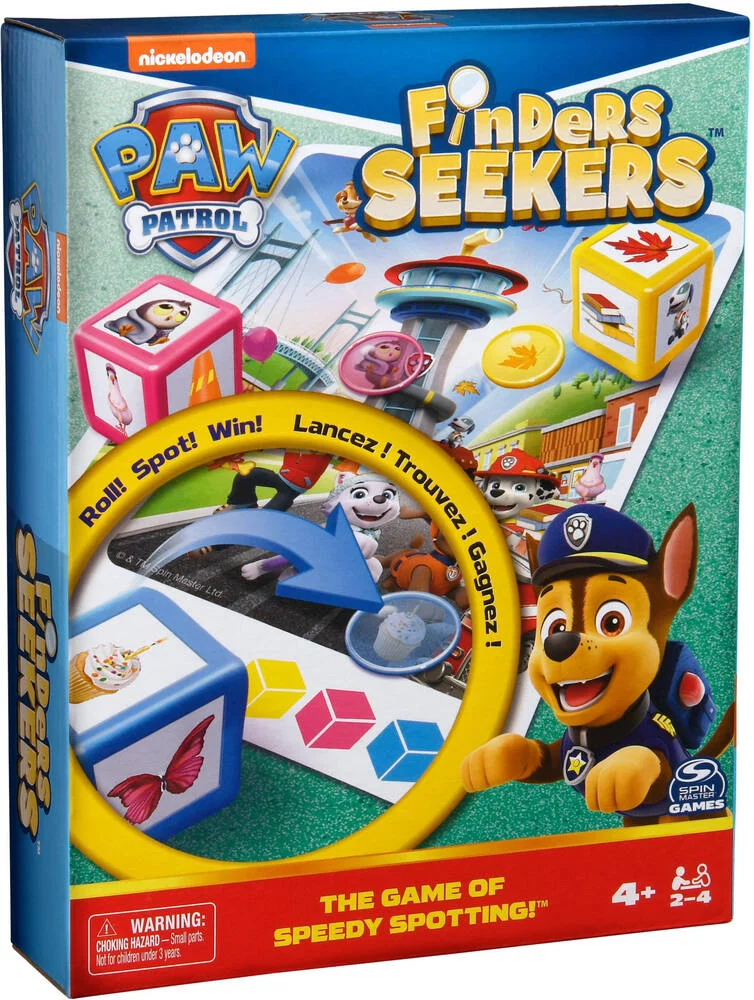 PAT'PATROUILLE - FINDERS SEEKERS JEU DE RAPIDITE VISUELLE