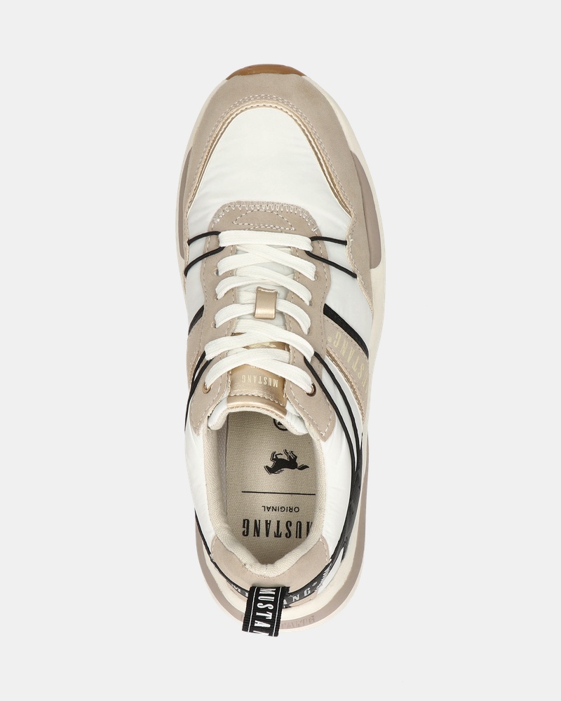 Mustang Lage sneakers  - wit