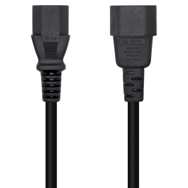 Aisens Cabo de Alimentação Tripolar CPU C13 H-C14 M 3.0m Preto - A132-0466