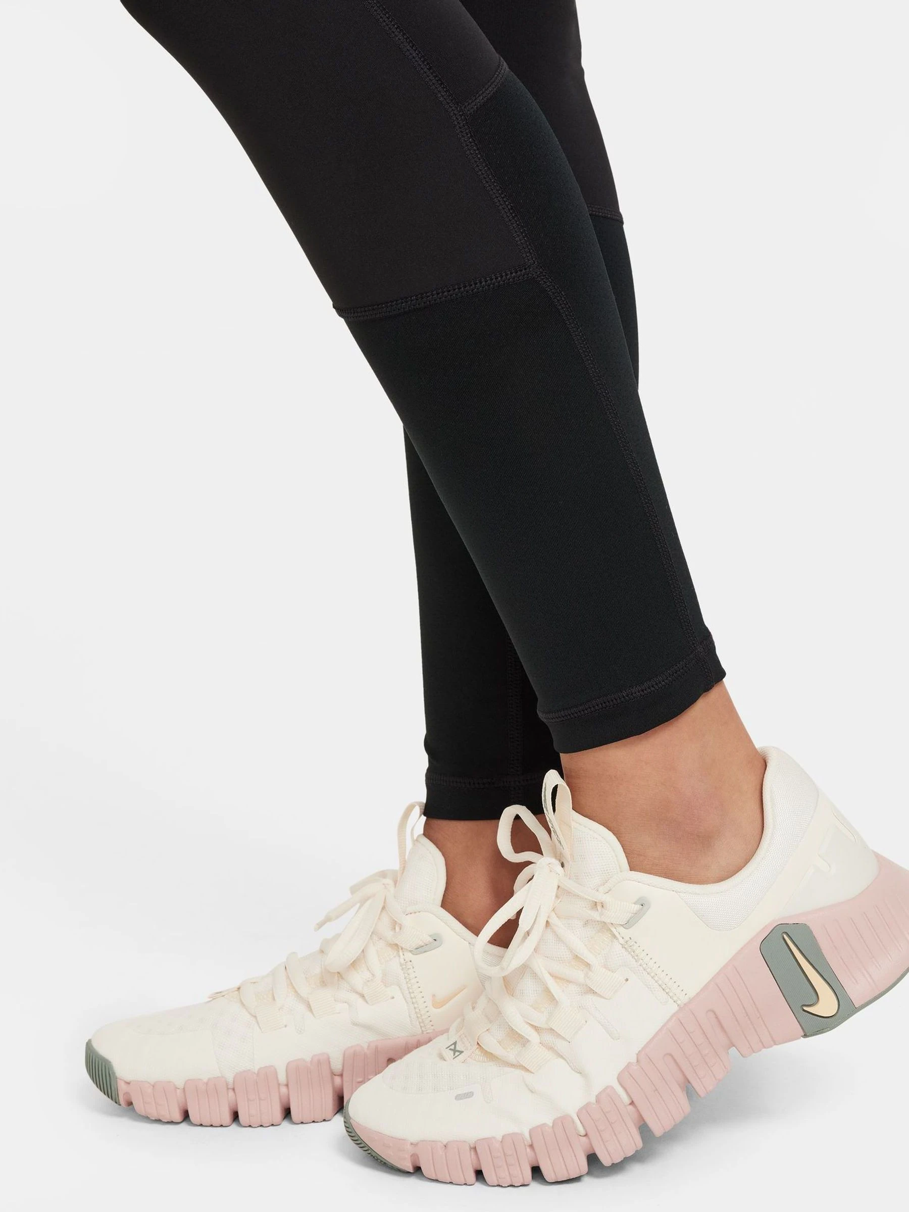 Zwart - Nike Dri-FIT Pro legging met hoge taille