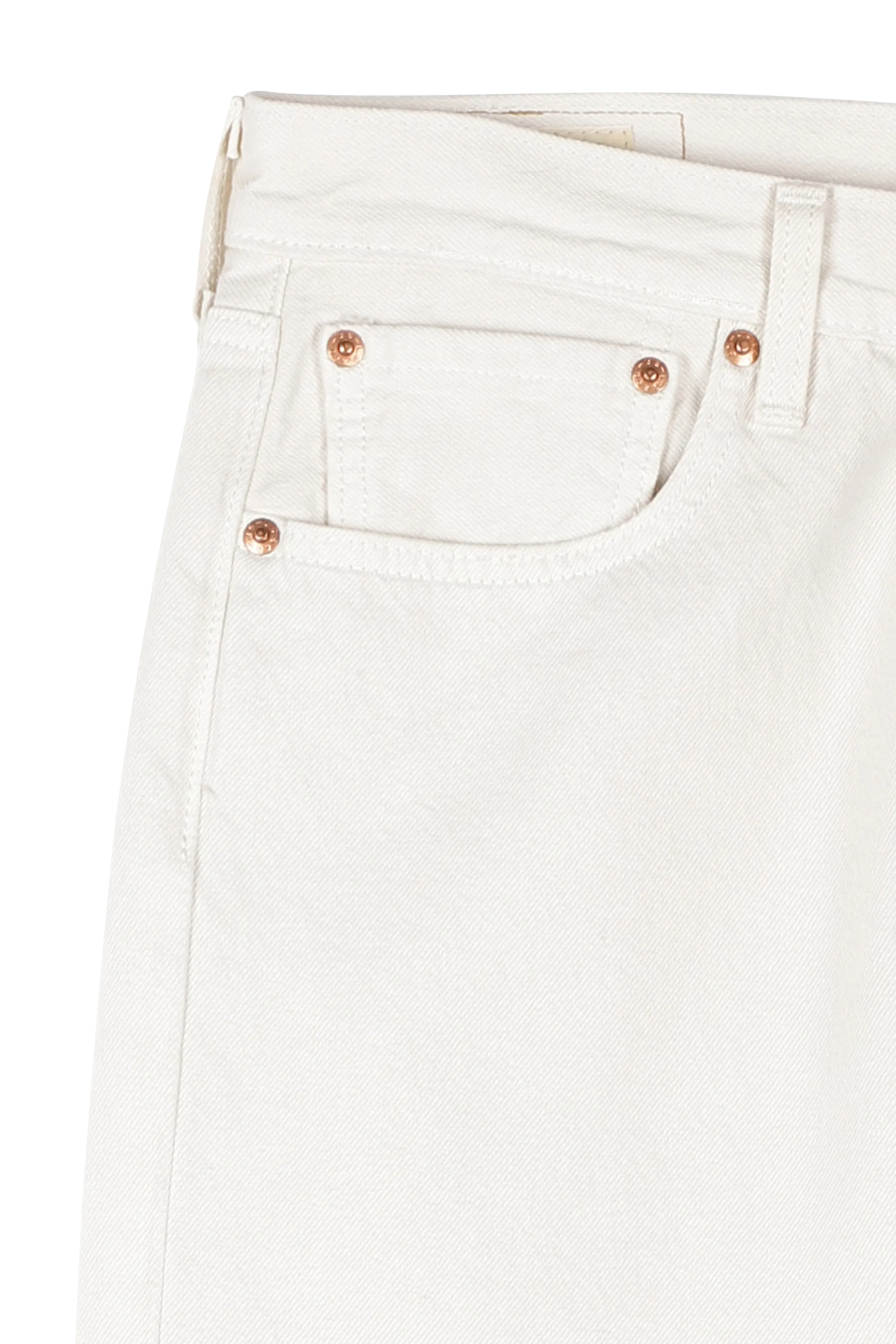 LEVI'S Jean droit  501 Beige