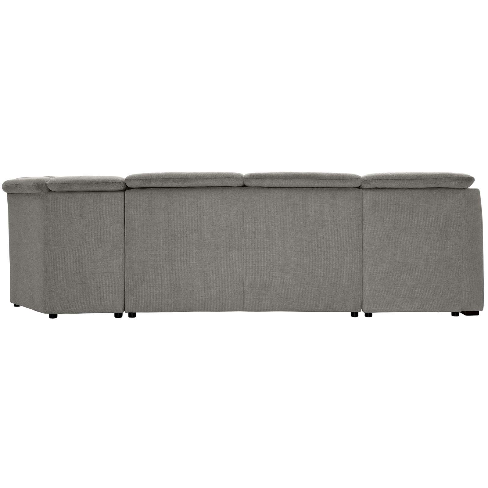 polsterpower Wohnlandschaft - Belle silver - Basismodell - links