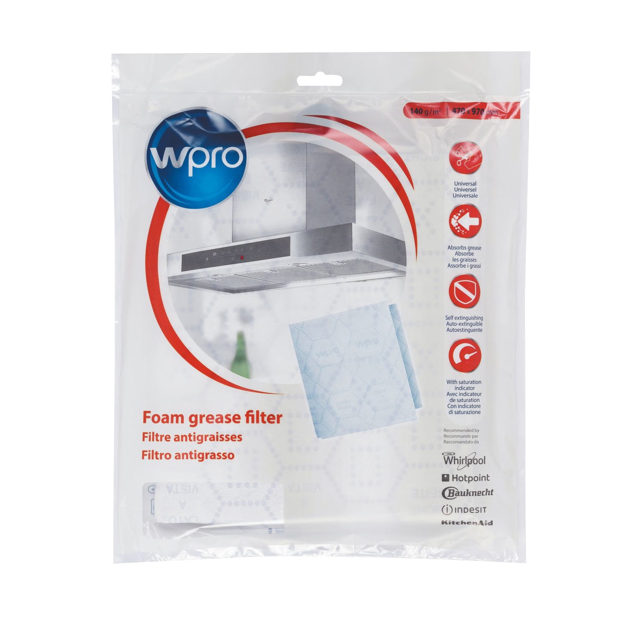 Wpro Magic fettfilter UGF015