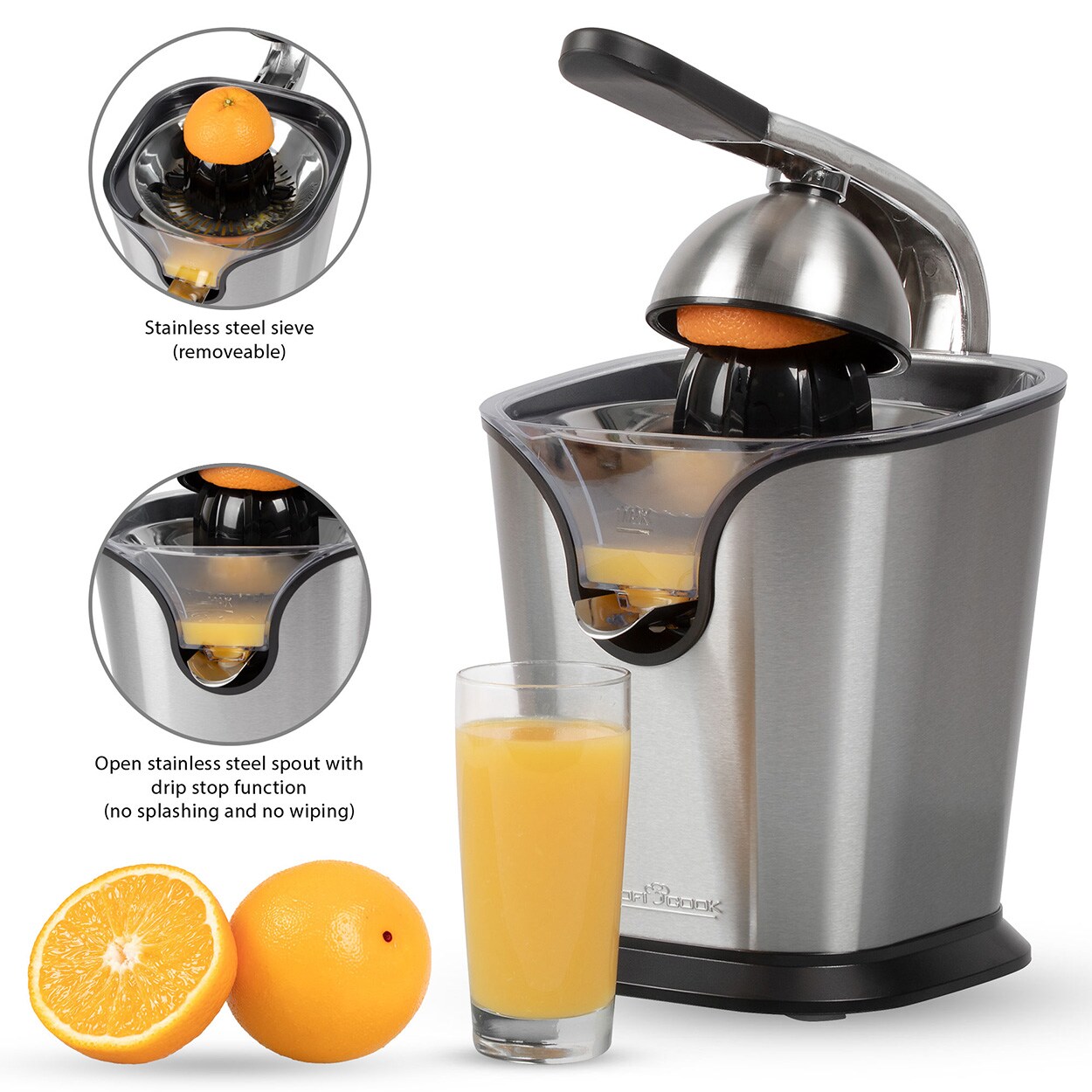 ProfiCook PC-ZP 1154 silber Entsafter