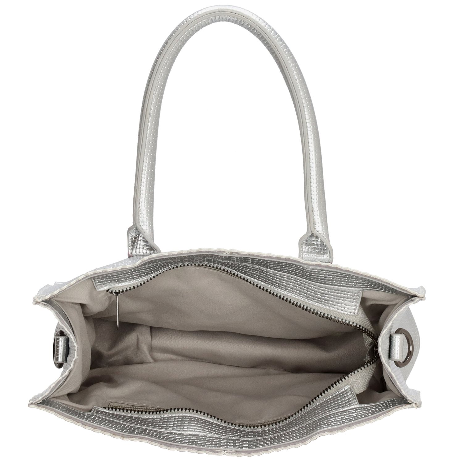 Zebra Trends Emilia Handtas zilver